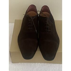 Cousu Veritable Men’s Brown Suede Shoes Size 10.5 Dressy Formal Business